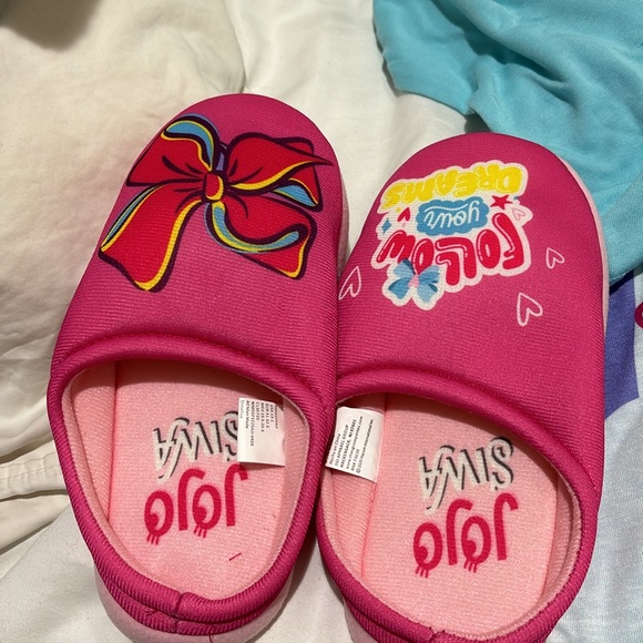Nichelodeon JoJo Siwa 7/8 nightgown underwear slip on slippers bundle nwt - Picture 4 of 16
